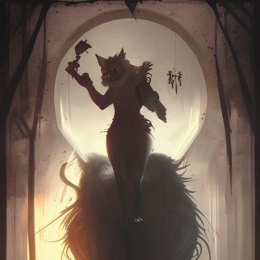 Lady Luck and the Laughing Cat: A Dark Fantasy