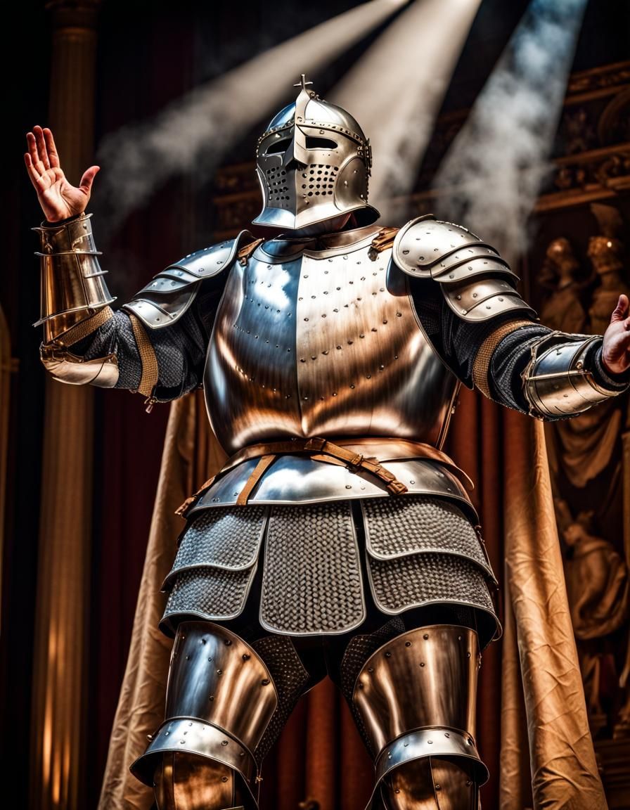 Renaissance Opera: Germanic Knight's Aria in HDR