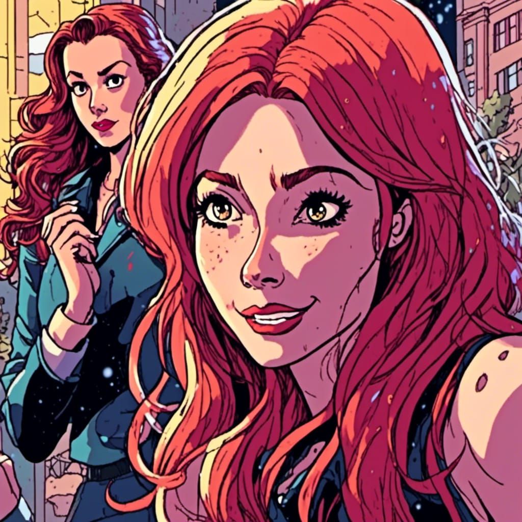 Cheryl Blossom looking mischievous, manipulating Veronica fo...