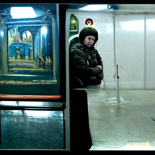 alone in moscow metro