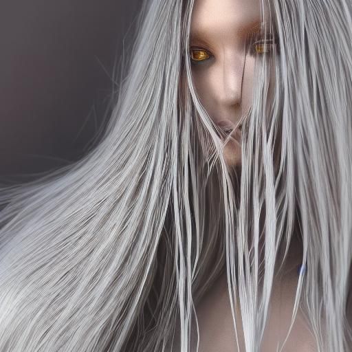 Hyperrealistic Frost Fairy in Moonlit Surrealism