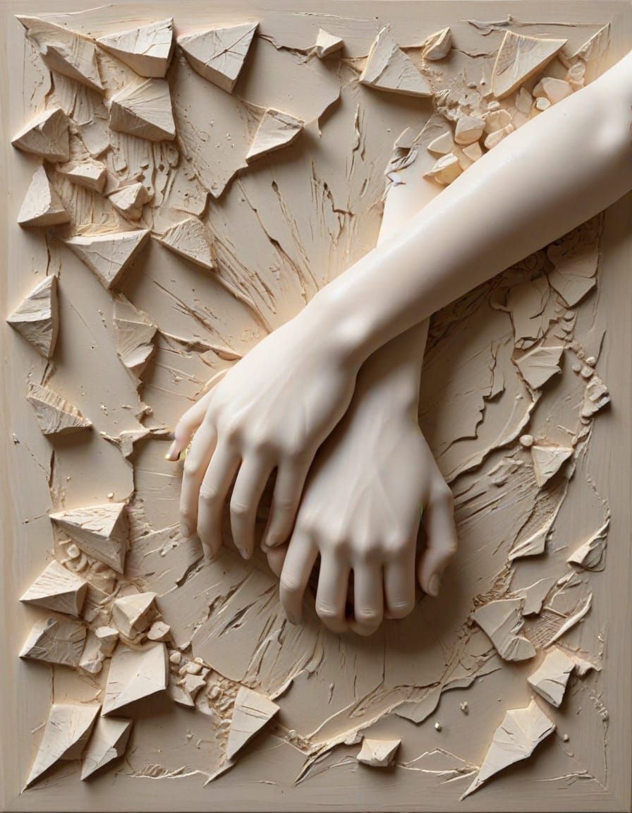 Tumbling Walls - Beryl Pearl