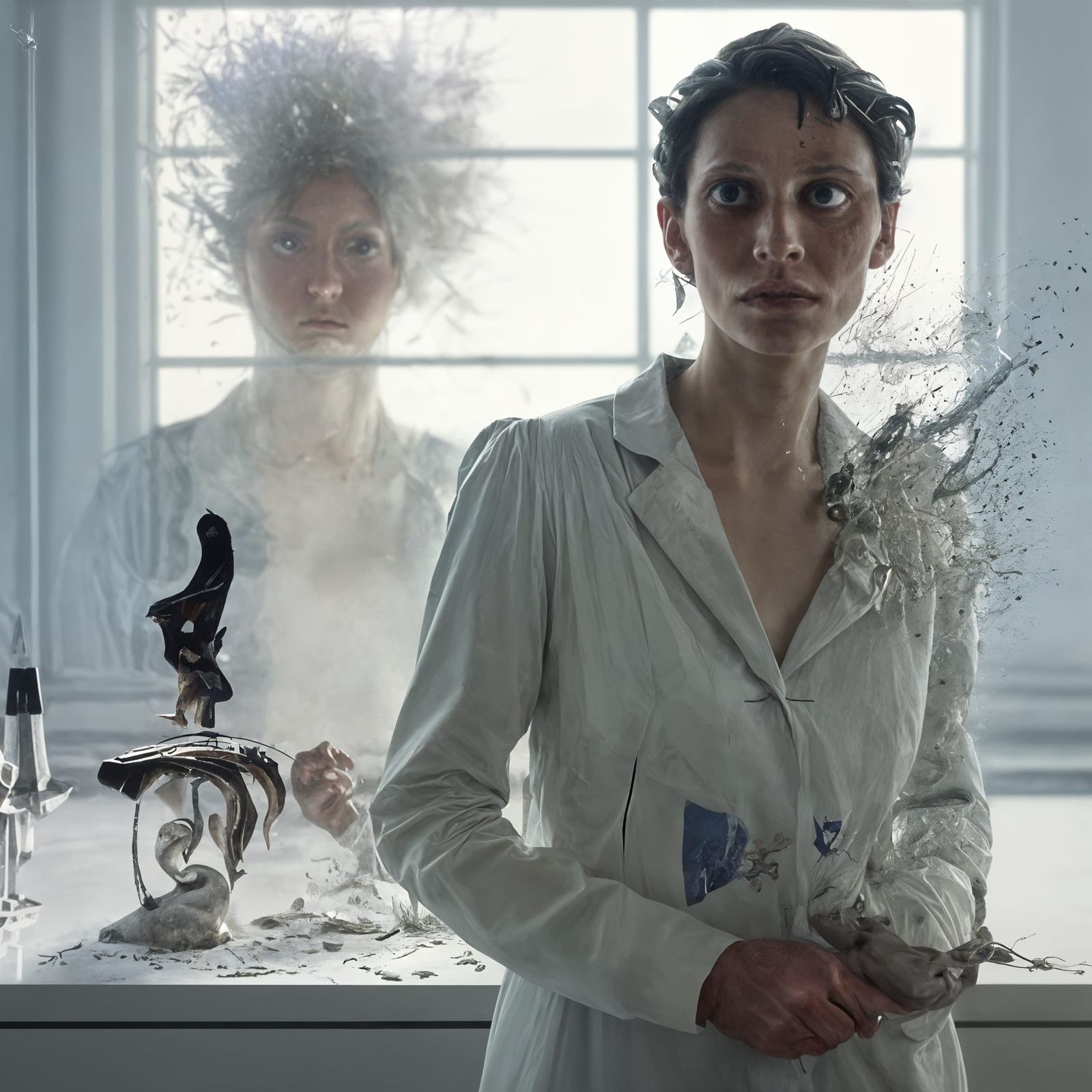 The Ghost is known as 'The Ghost of Lab #7'