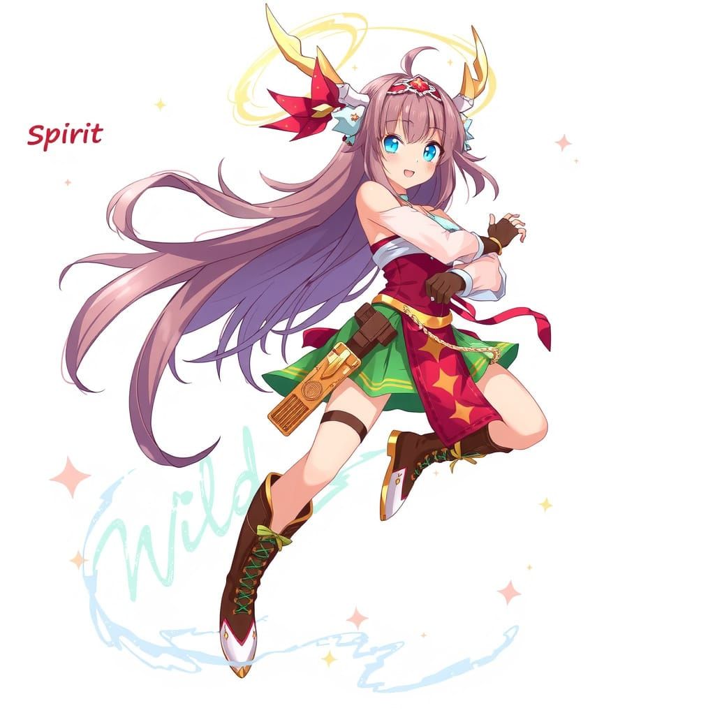 Manga-Inspired Key Visual in Vibrant Anime Style