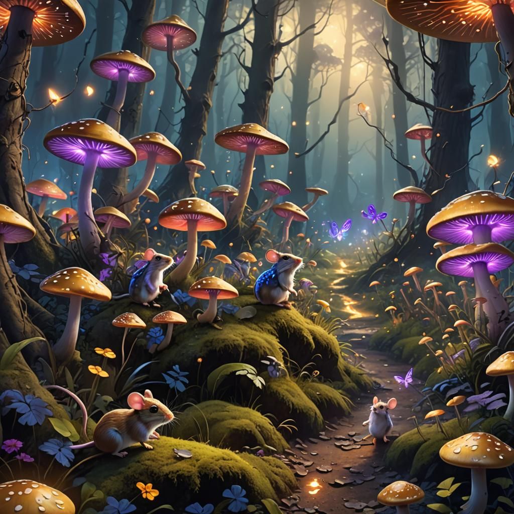 Mystical Forest March of the Mouse Army