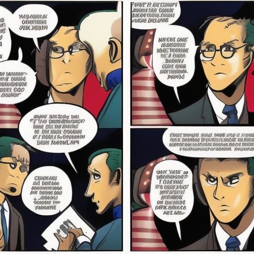 Humorous Caricature of a Typical Politician