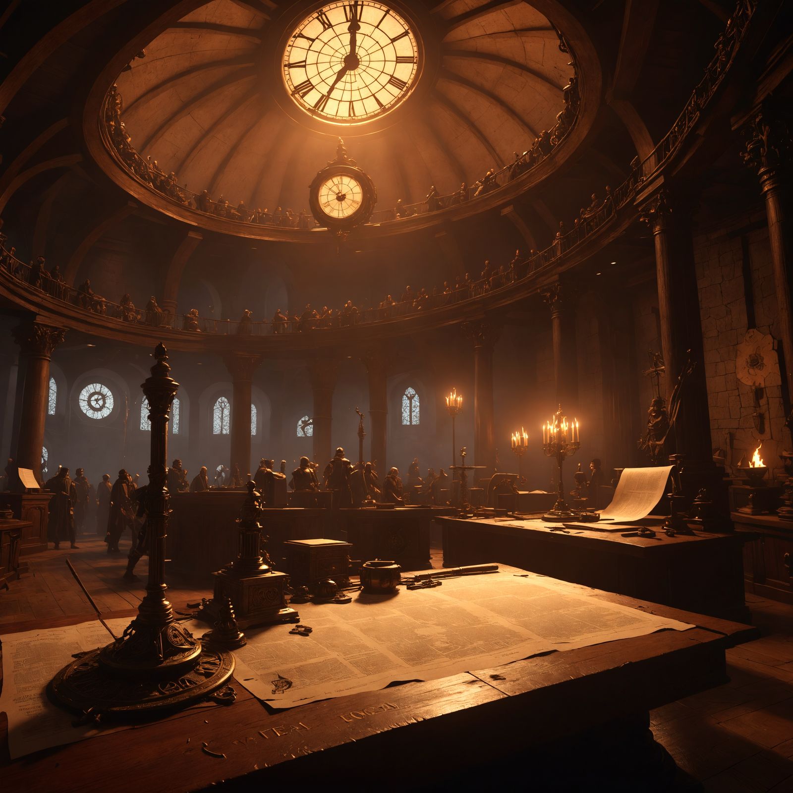 Futuristic Dystopian Pirate Concept Art in 8K