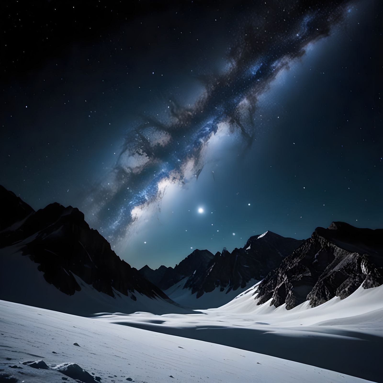 Galactic Aurora in Professional Photography Style