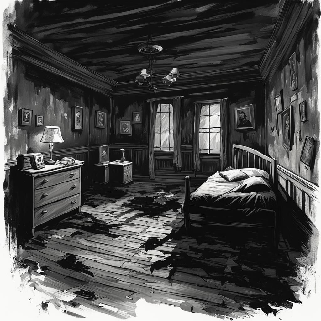 Sinister Dangerous Room Art