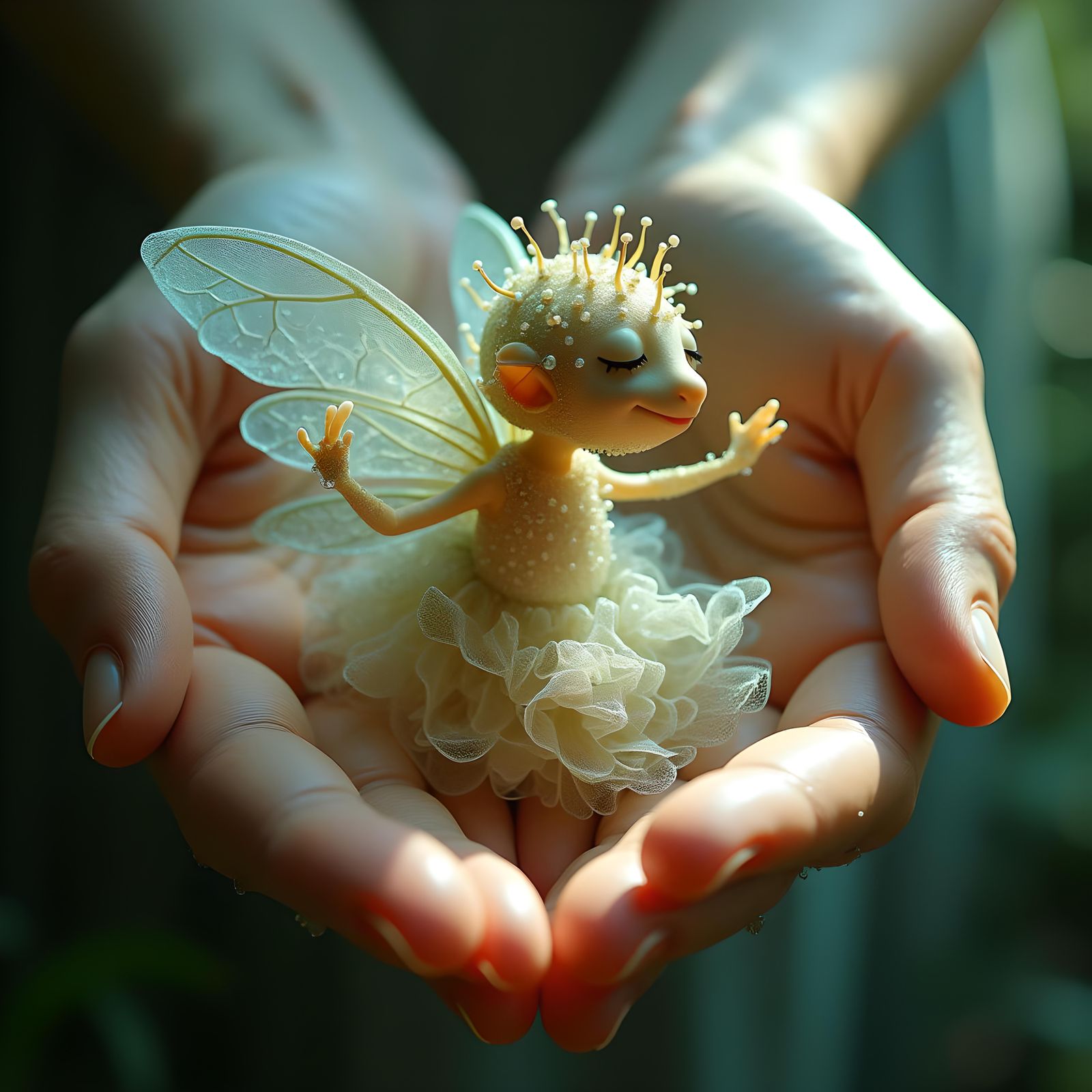 Sprite Dances on Giant's Hand