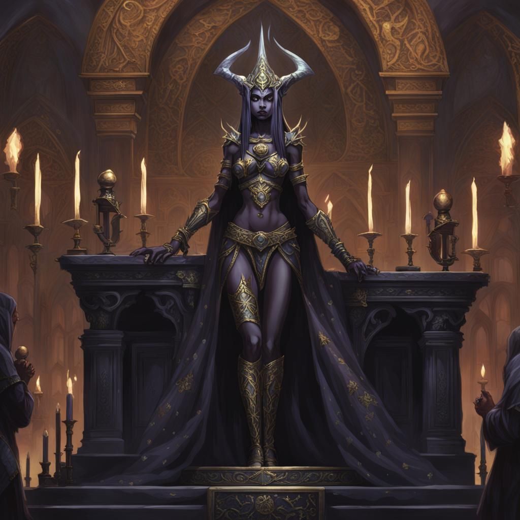 Drow Priestess