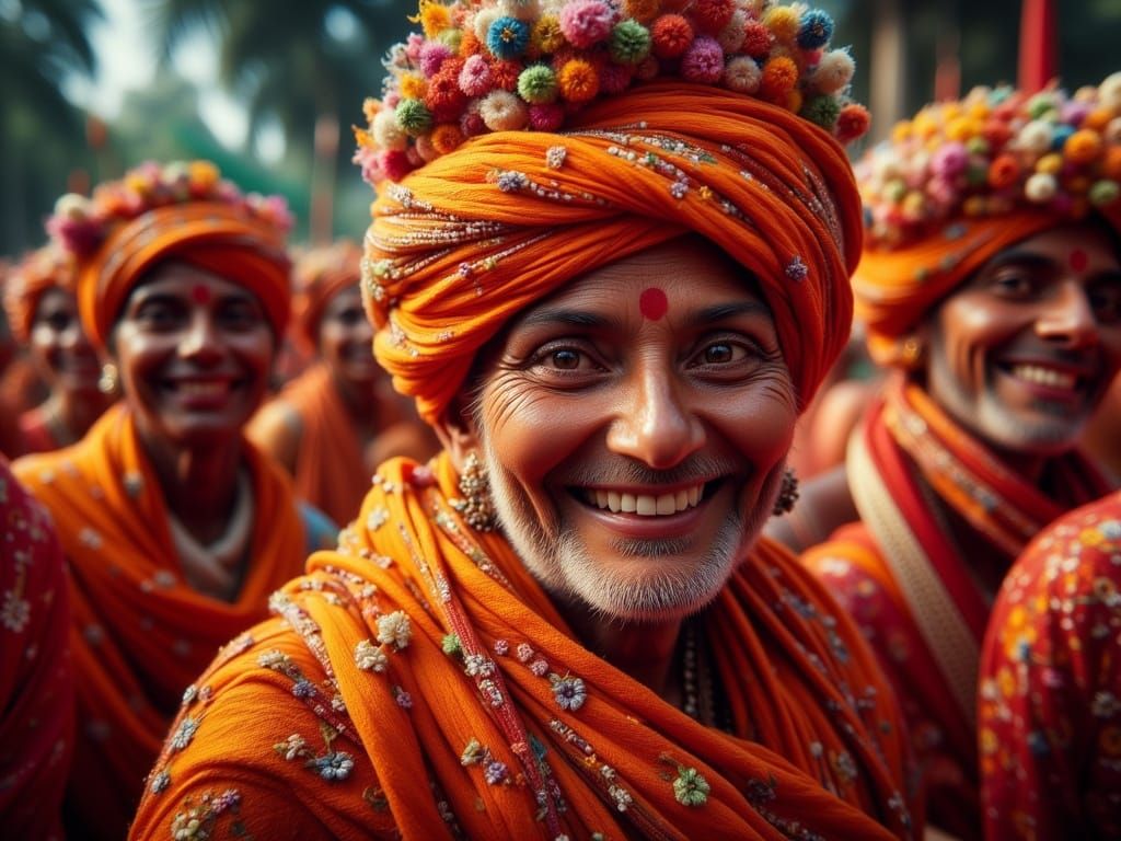 Vibrant Indian Festival Celebrates Metraya in Photojournalis...