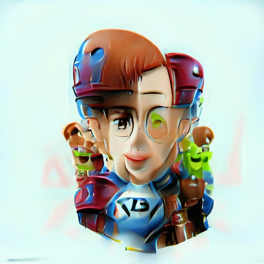 Toy Story Characters in 3D Marvel Anime Style