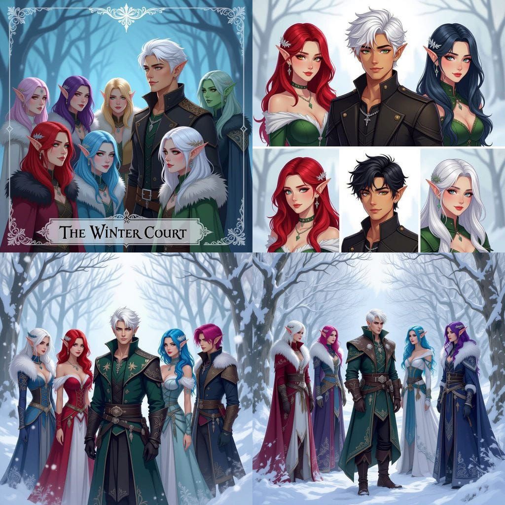 Welcome To The Winter Court With Diverse Fae