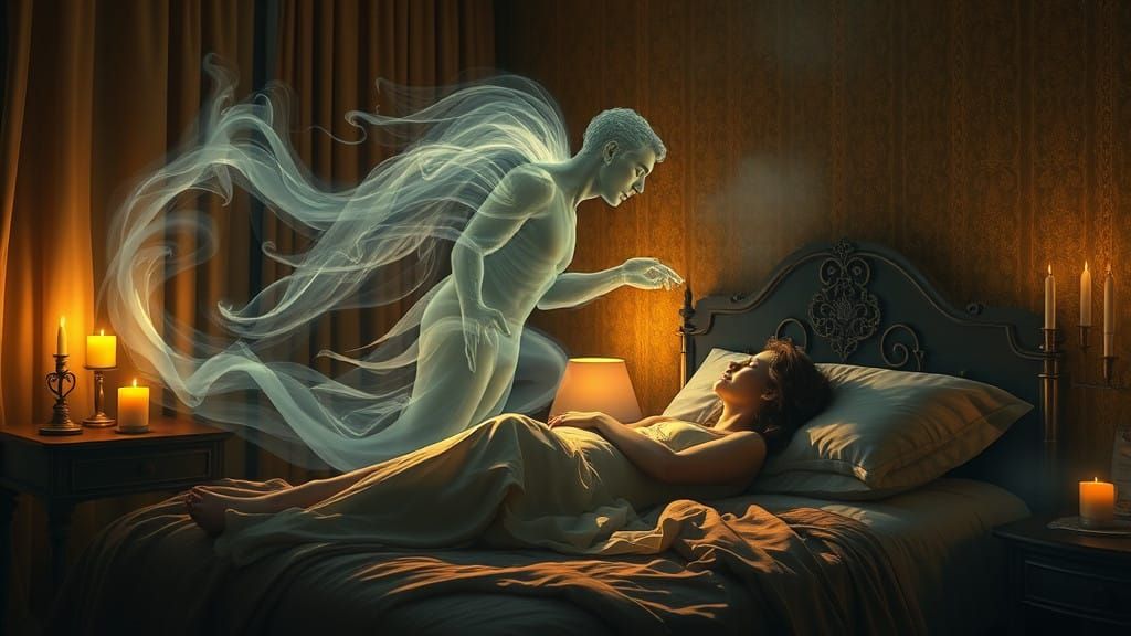 Astral Projection Lover in Ethereal Bliss