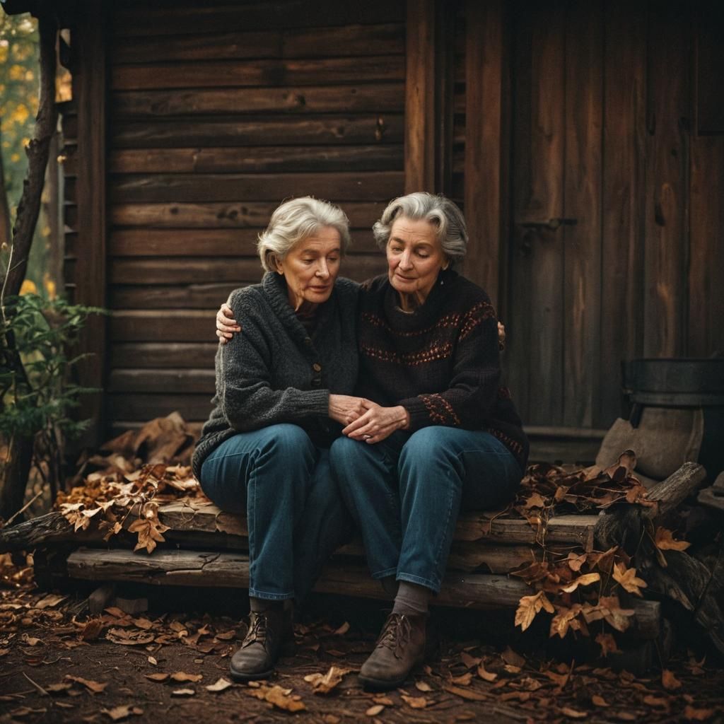 Cozy Cabin Cuddle: Warm Cinematic Photography