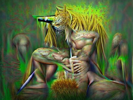 Enkidu Creates Erotic Furry Art: Death Metal Album