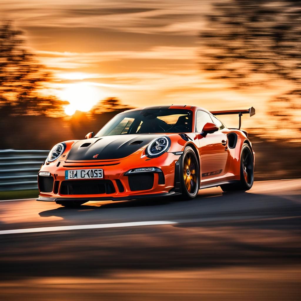 Porsche 911 GT3 RS Sunset Drive