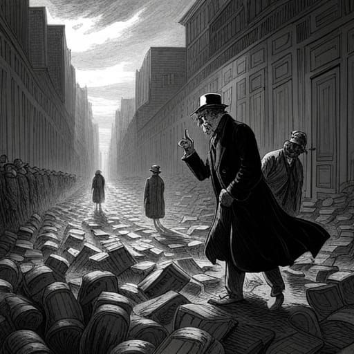 Horrific Bureaucracy in Dark Fantasy Style