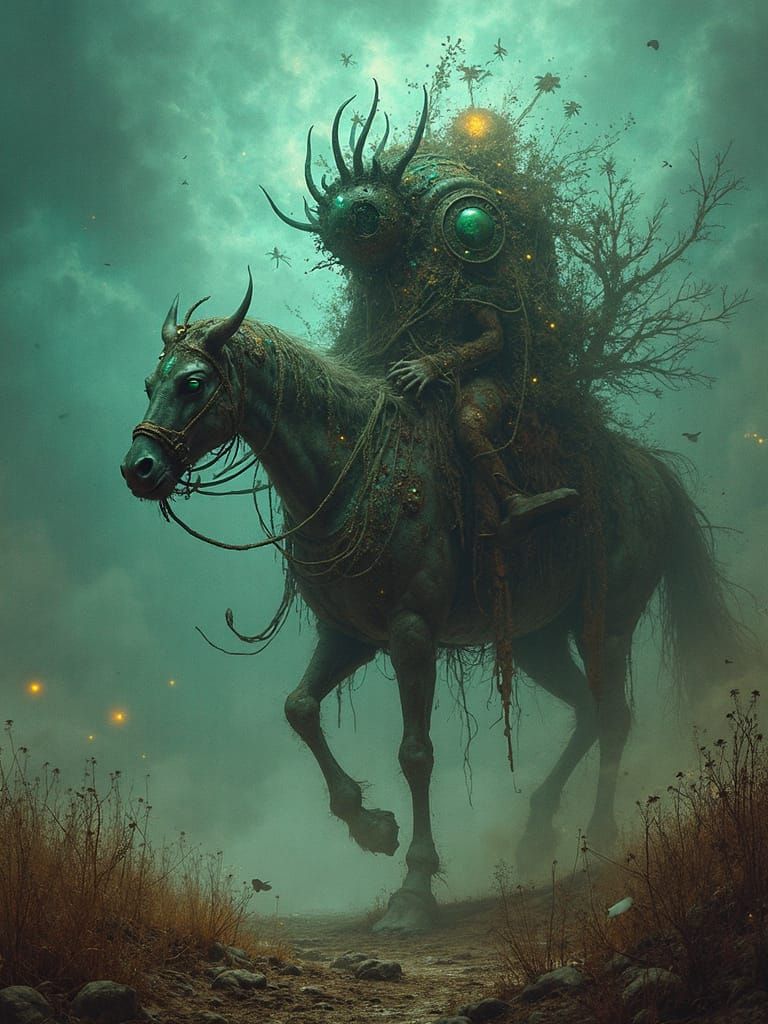 Bizarre SteamHovel Funerary Chic