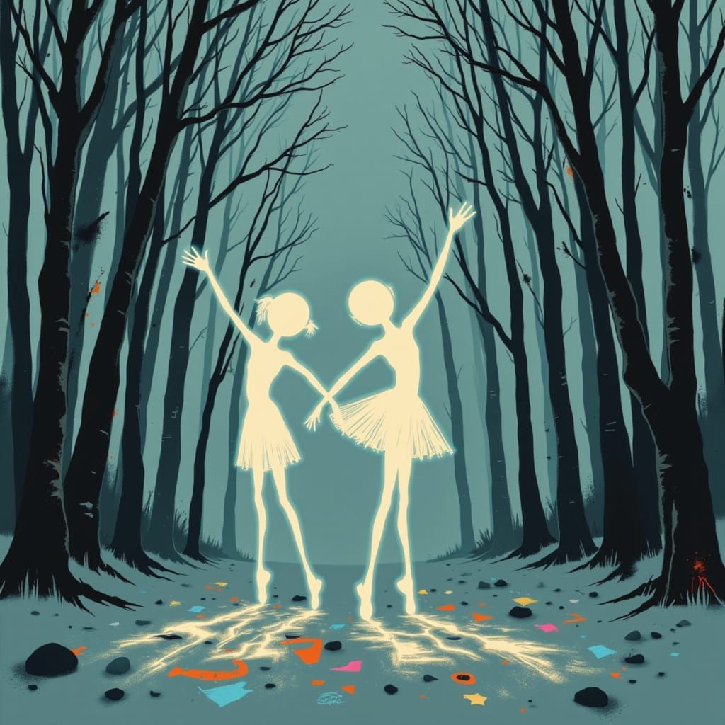 Ballerina in a Cosmic Dance