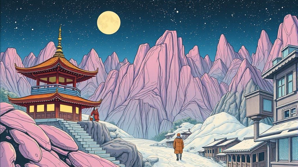 Abstract Mobius Strip: Steadfast Heart