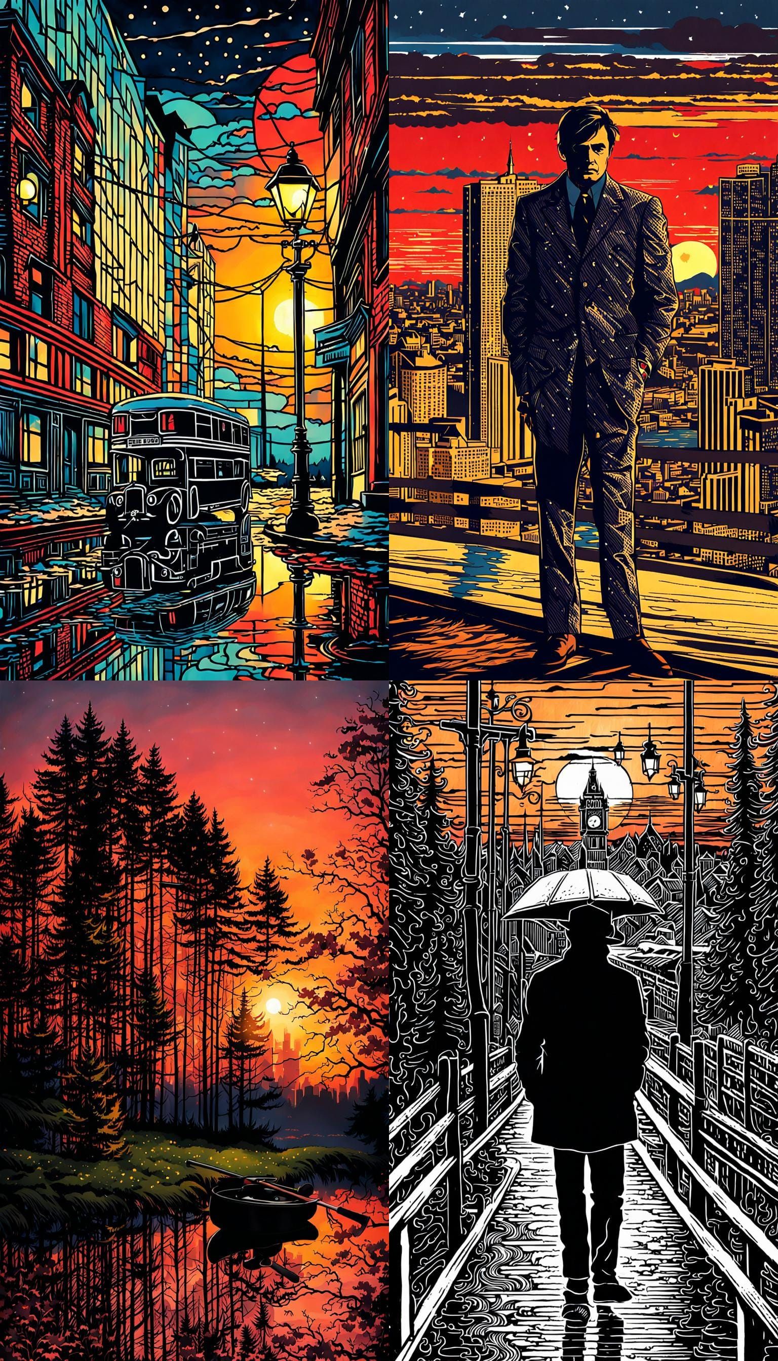 Confused Dawn: An AI Interpretation