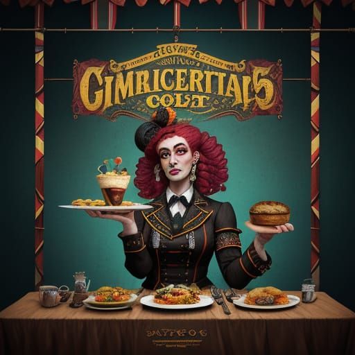 Circus Sideshow Culinary Oddities Banner