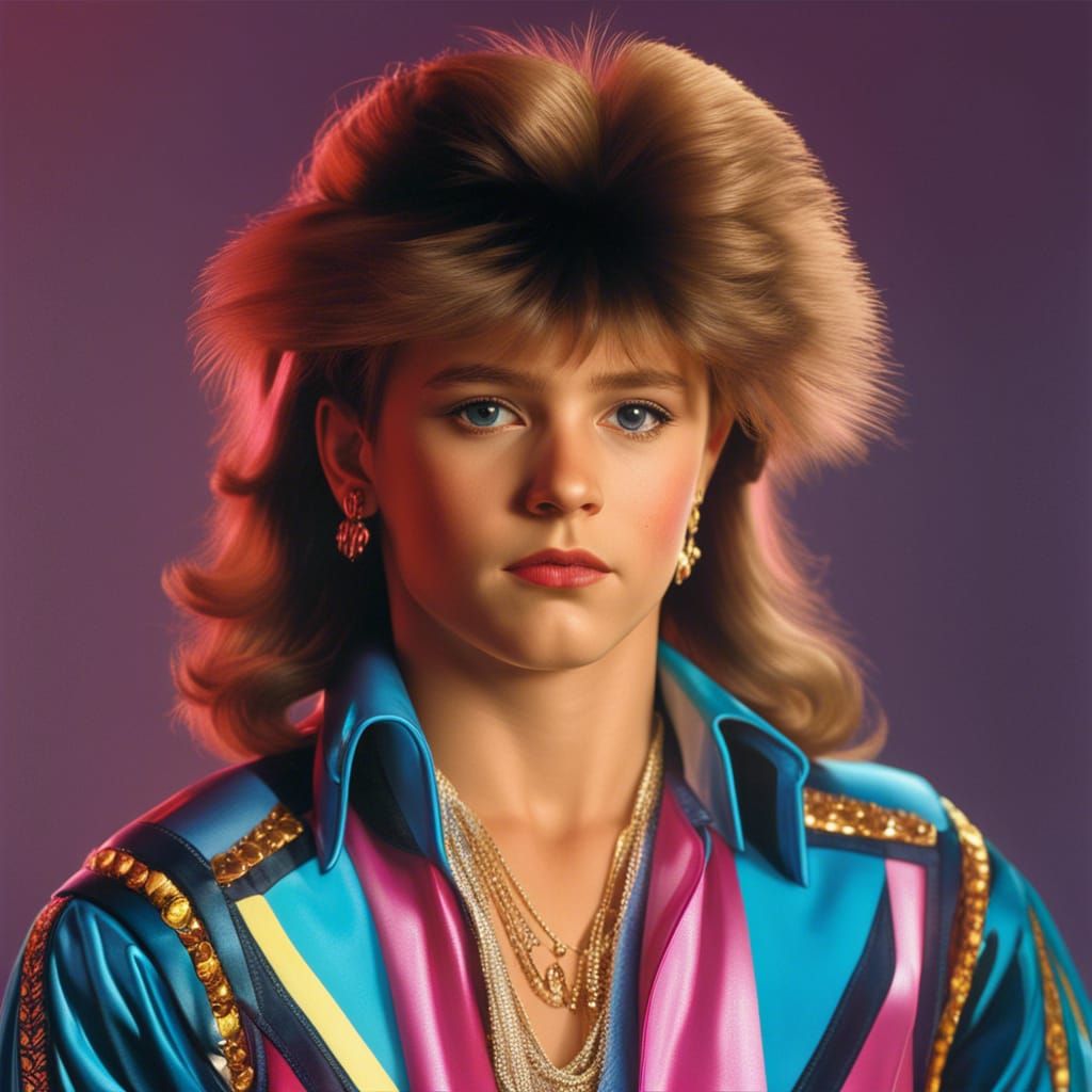 80's hairstyle 💇‍♀️💇‍♂️