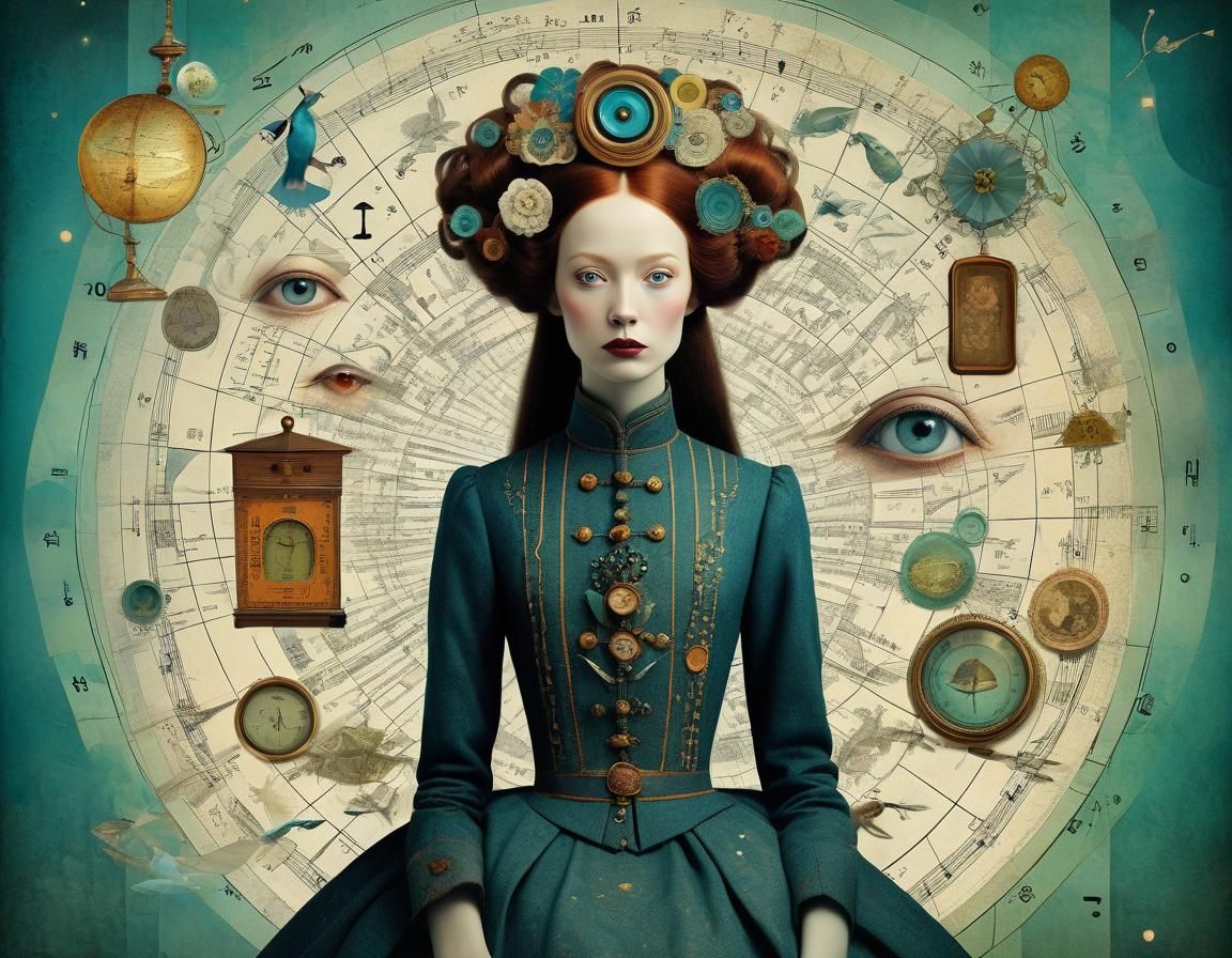 Enigmatic Secret Keeper in Fairytale Chic Style