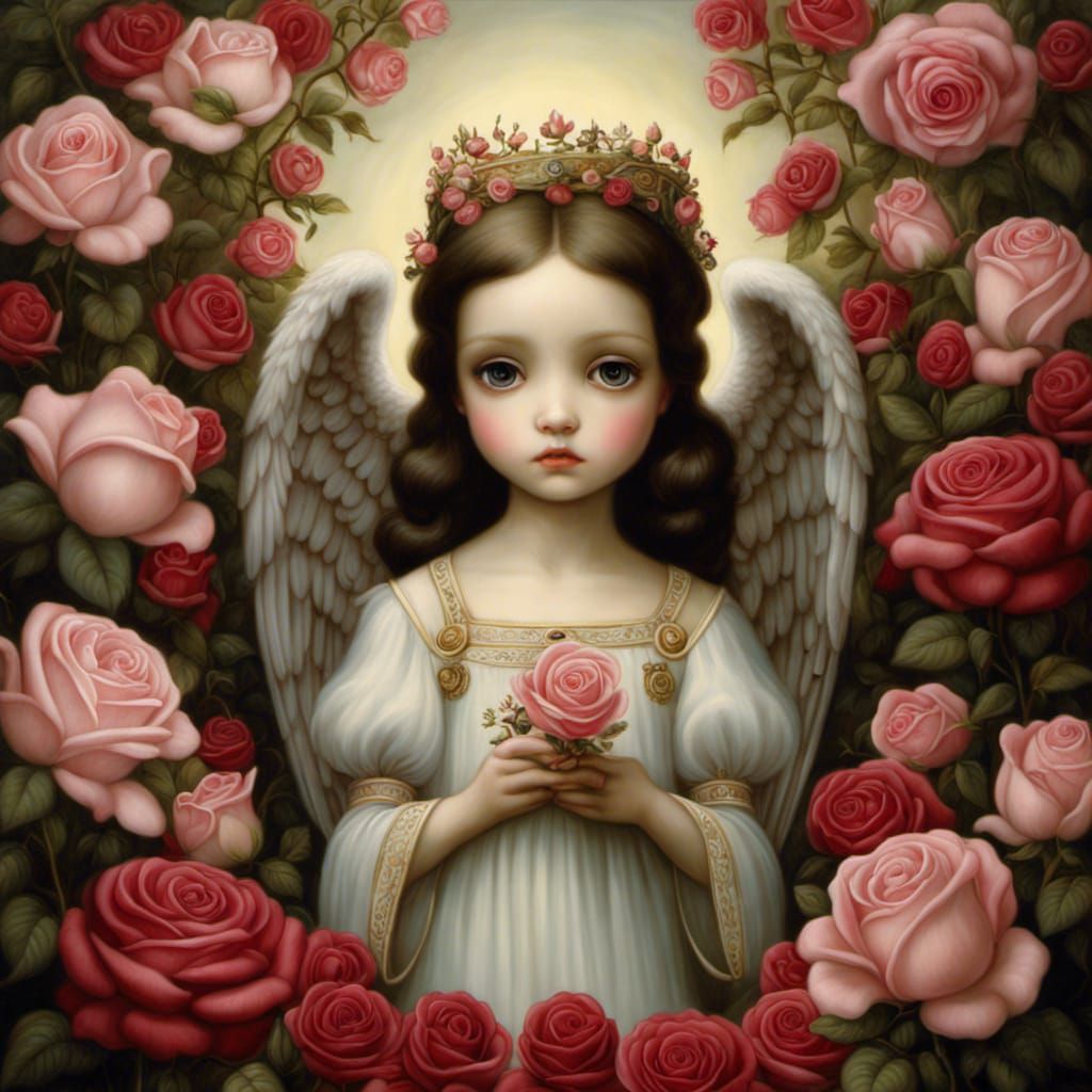 Angel & Roses