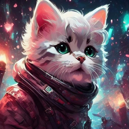 Cartoon Bulldog Ninja in Animation Style