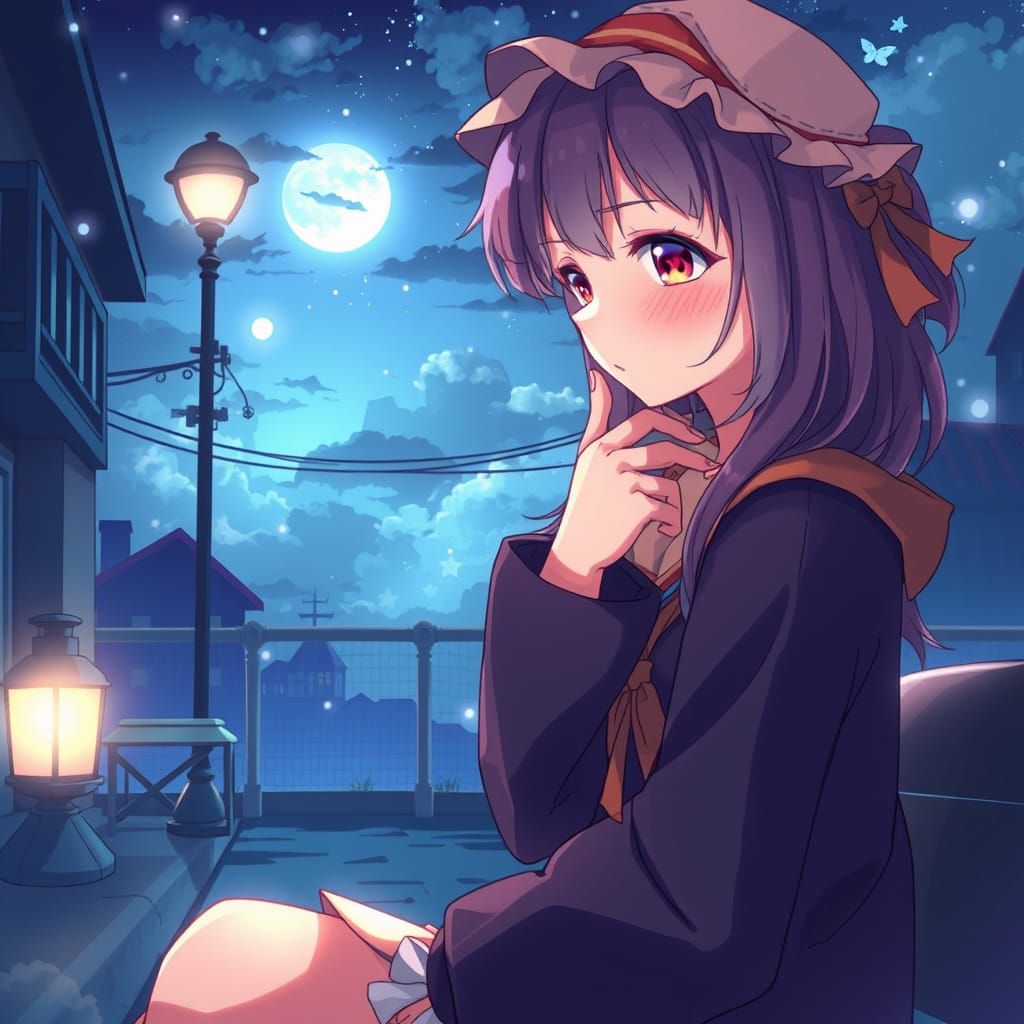 Melancholic Anime Art