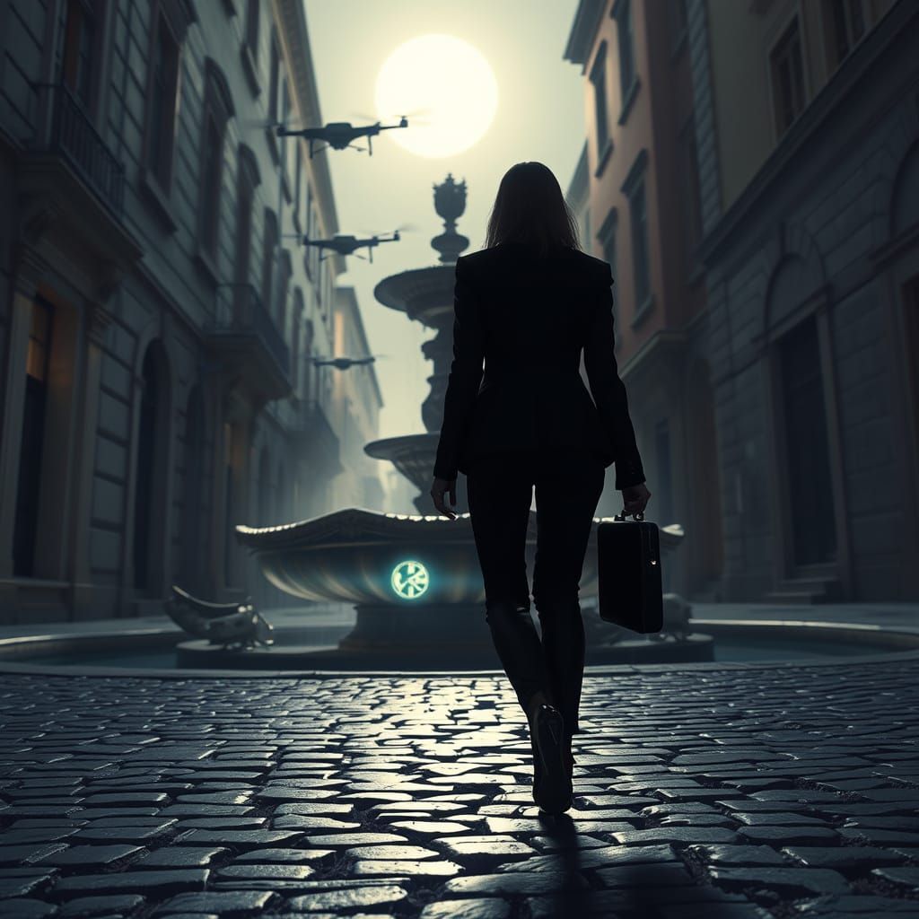 Woman in Black: Espionage in Ancient City