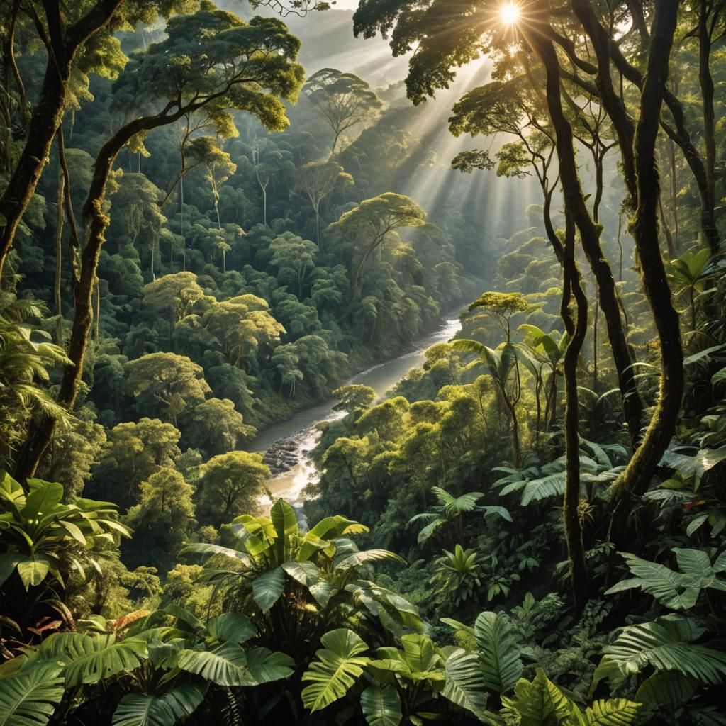 Lush Guatemalan Jungle: A Stunning Photograph