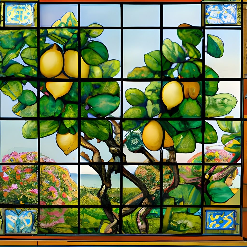 Lemon Tree Stained Glass