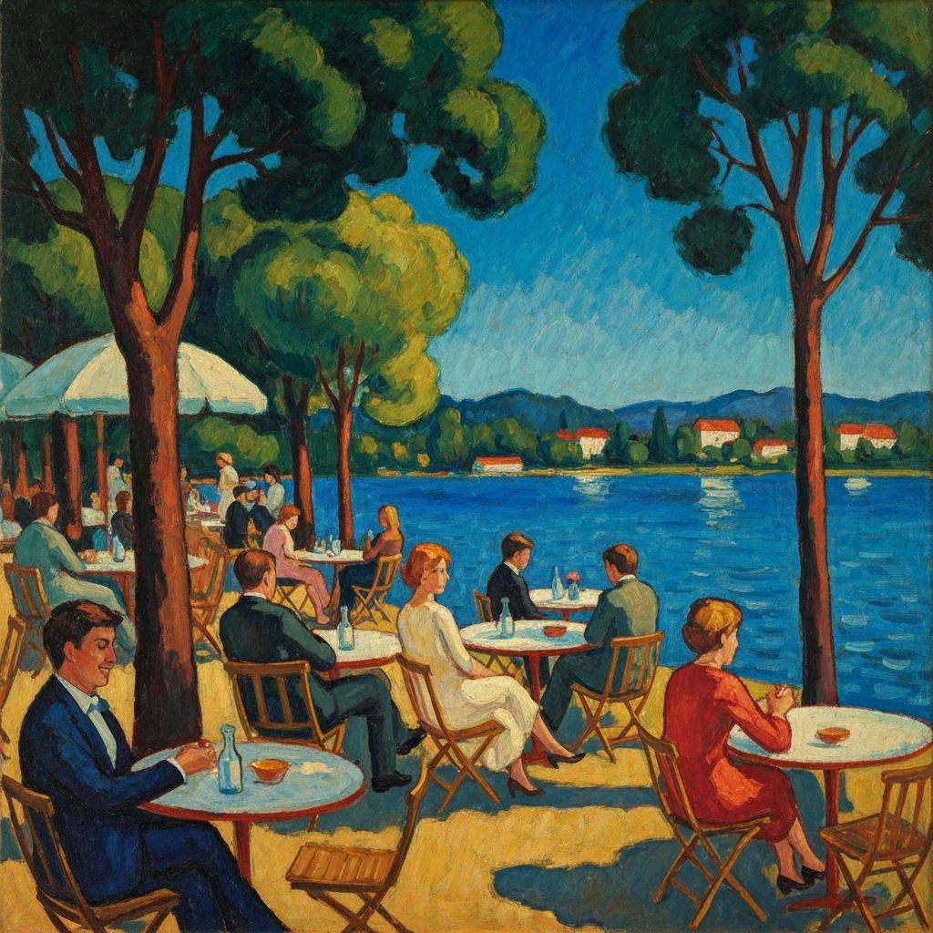 Coffee Garden at Ammersee