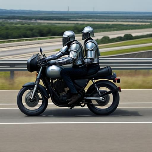 Knights Ride Motorway: A Medieval Modern Mashup