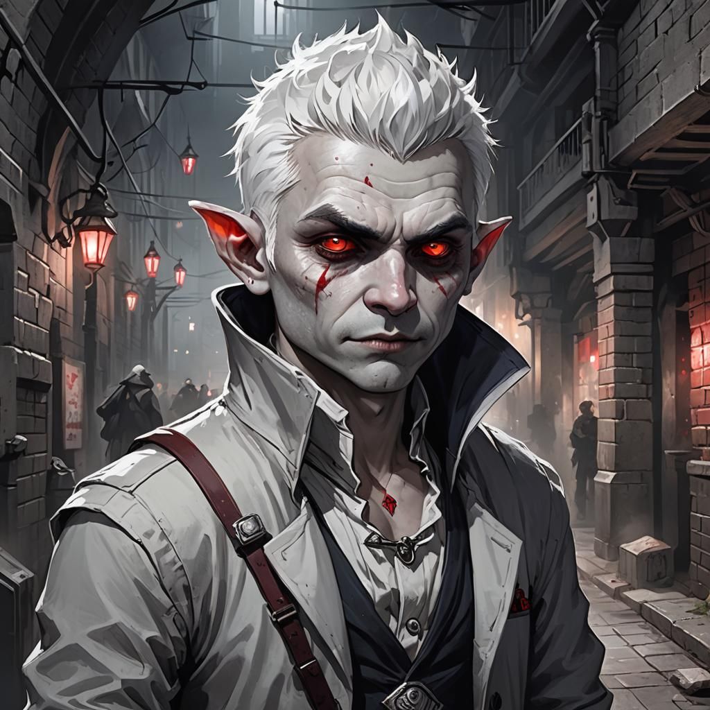 Deep Gnome Vampire Urchin in Underground City