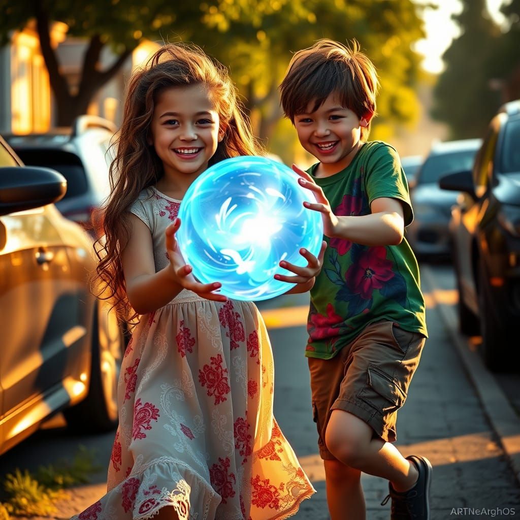 Whimsical Daydream in a Sunny Suburban Oasis