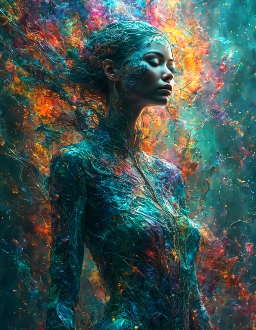 Central Nervous System as Female Figure