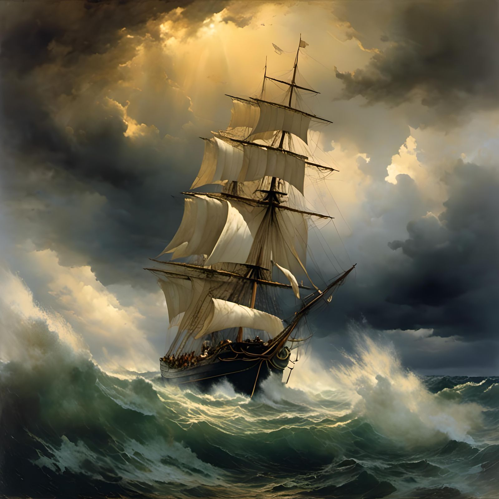 1799 USS Chesapeake was a 38-gun, three-masted heavy frigate...