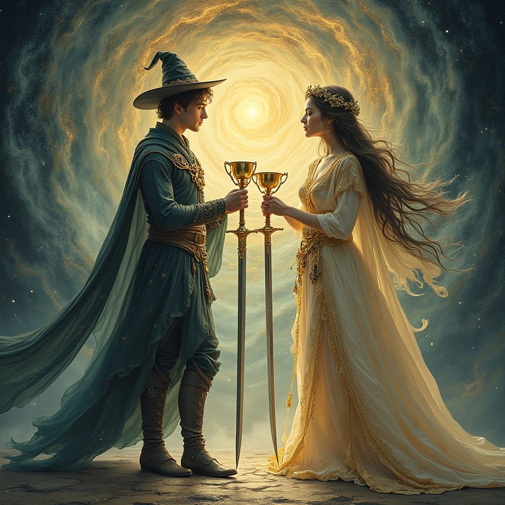 Magical Duality: Male and Female Magicians Unite