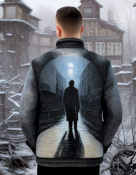 Russian Gulag Prisoner in Winter Jacket
