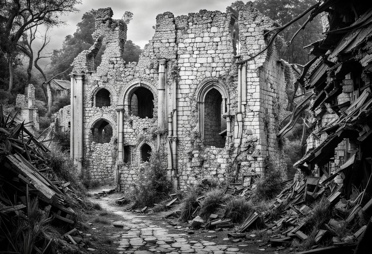 Abstract Conceptualization of Ruin