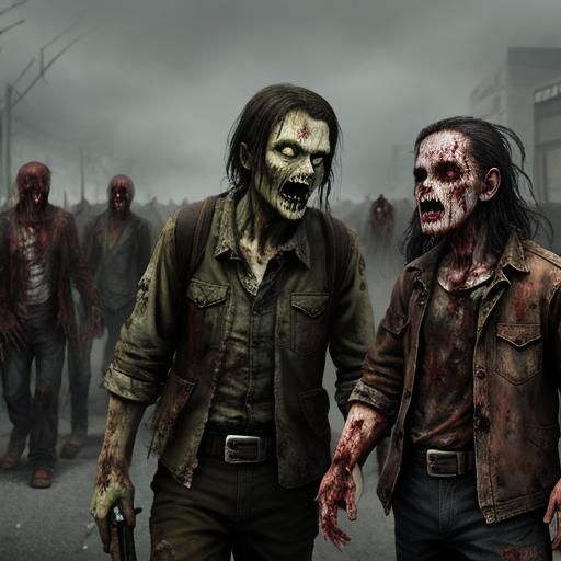 Classic Zombie Apocalypse Scenario