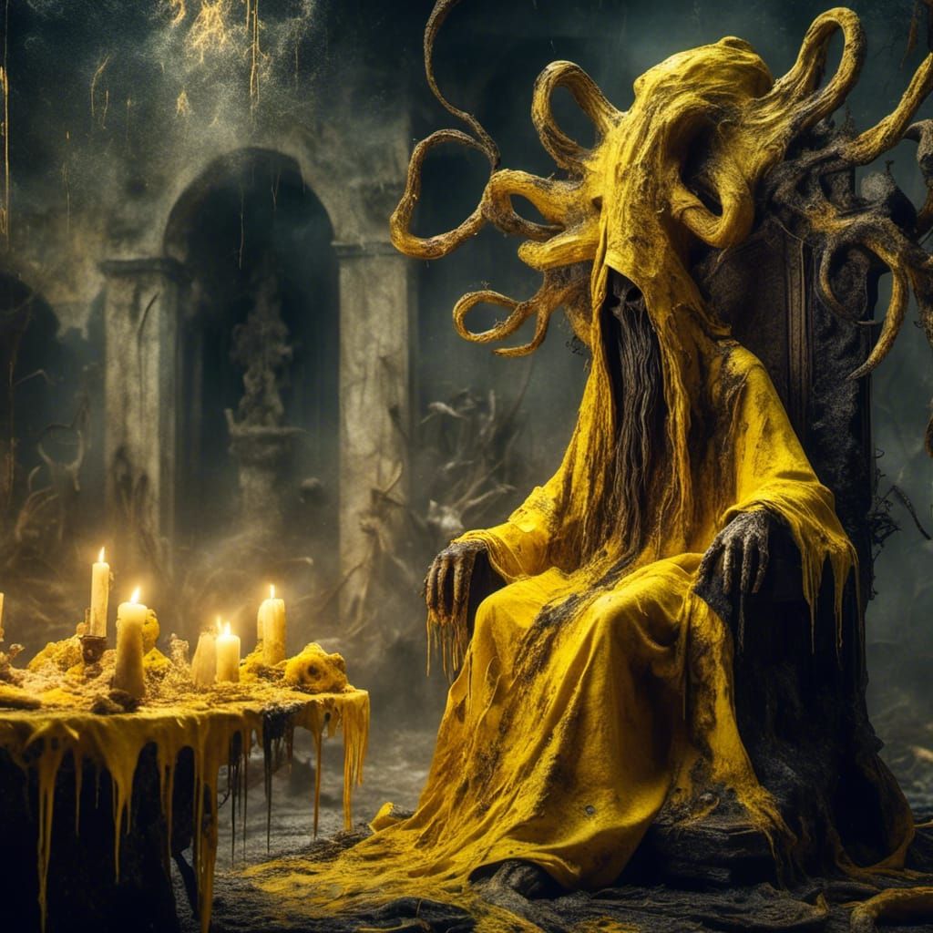 Eldritch God Hastur Summons Undead Priests