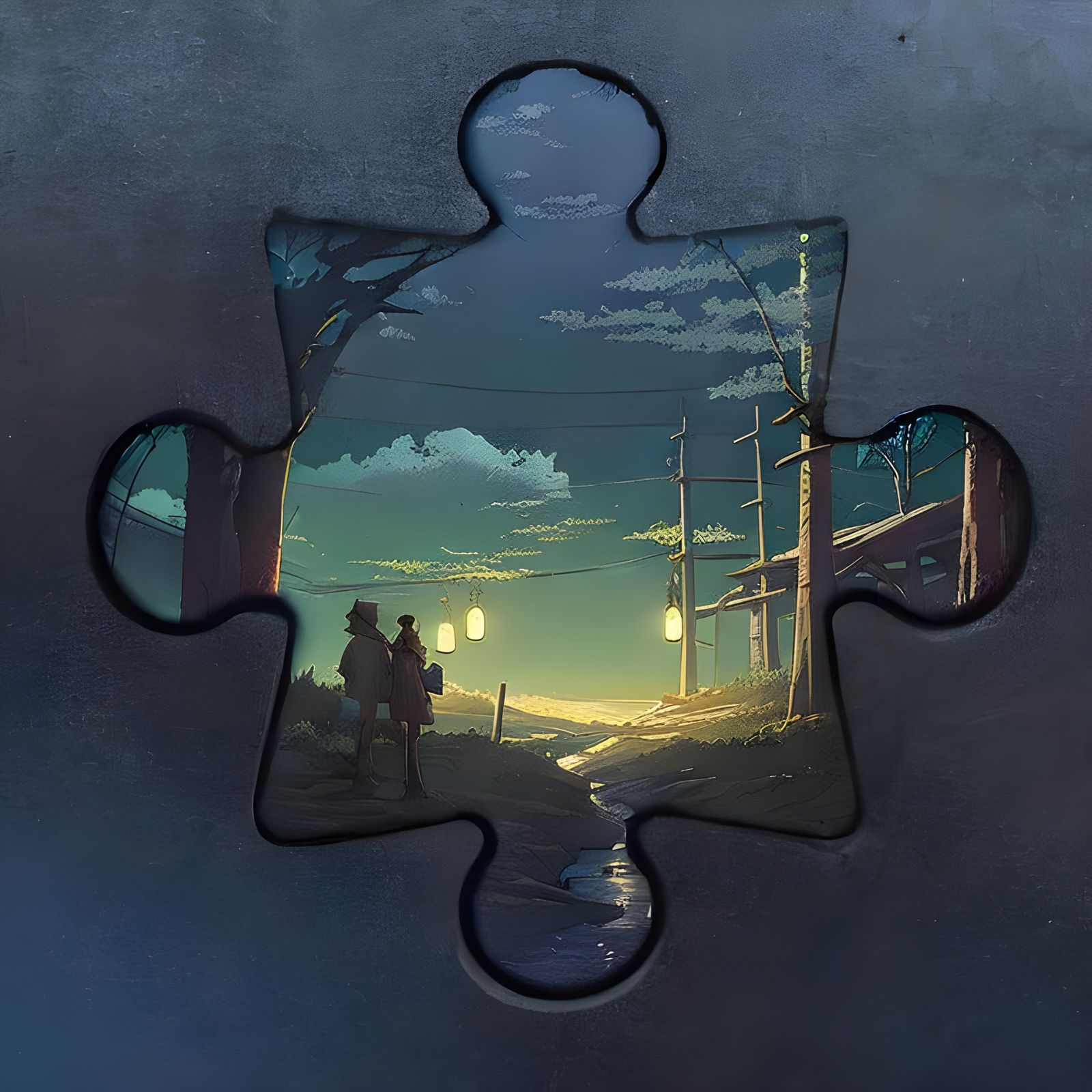 Cthulhu Cowboy in Wild West Town, Anime Key Visual