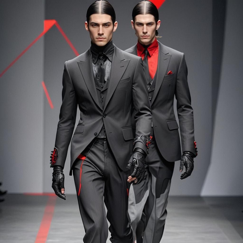 Futuristic Avant-Garde Surrealist Pop Fashion Collection