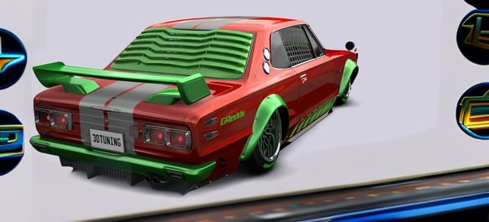 Junky Pickup Truck Hypershifting on Speedway in 8K